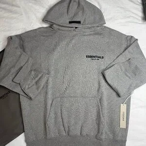 Fear Of God Essential Hoodies - Dark Oat